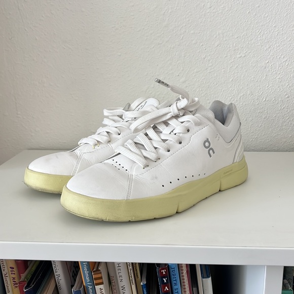 Cloudtec ON W THE ROGER ADVANTAGE White/ Hay - Picture 4 of 10